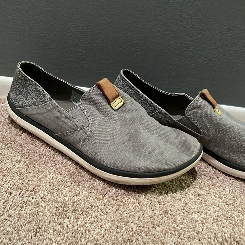 Merrell men’s slip ons - gray canvas